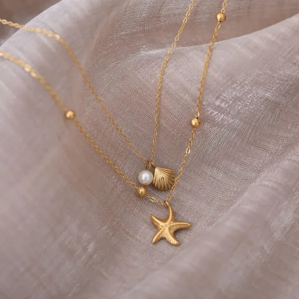 Gold_Layered_Marine_Necklace_For_Women